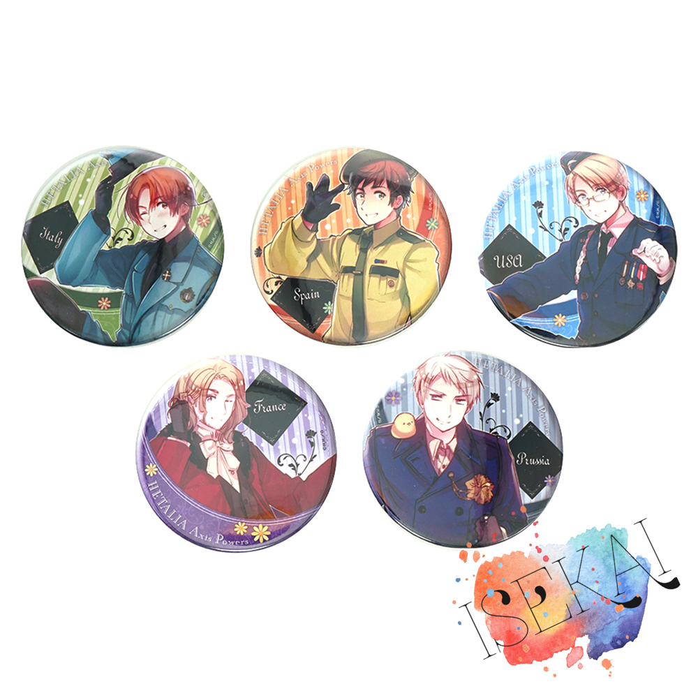 Embroidery Australia - Axis Power HETALIA 애니메이션 배지 이탈리아