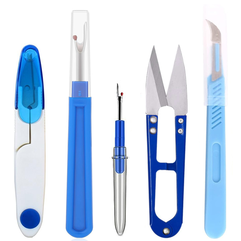 Embroidery Removal Tool - 5종 재봉 도구 세트, 실 제거기