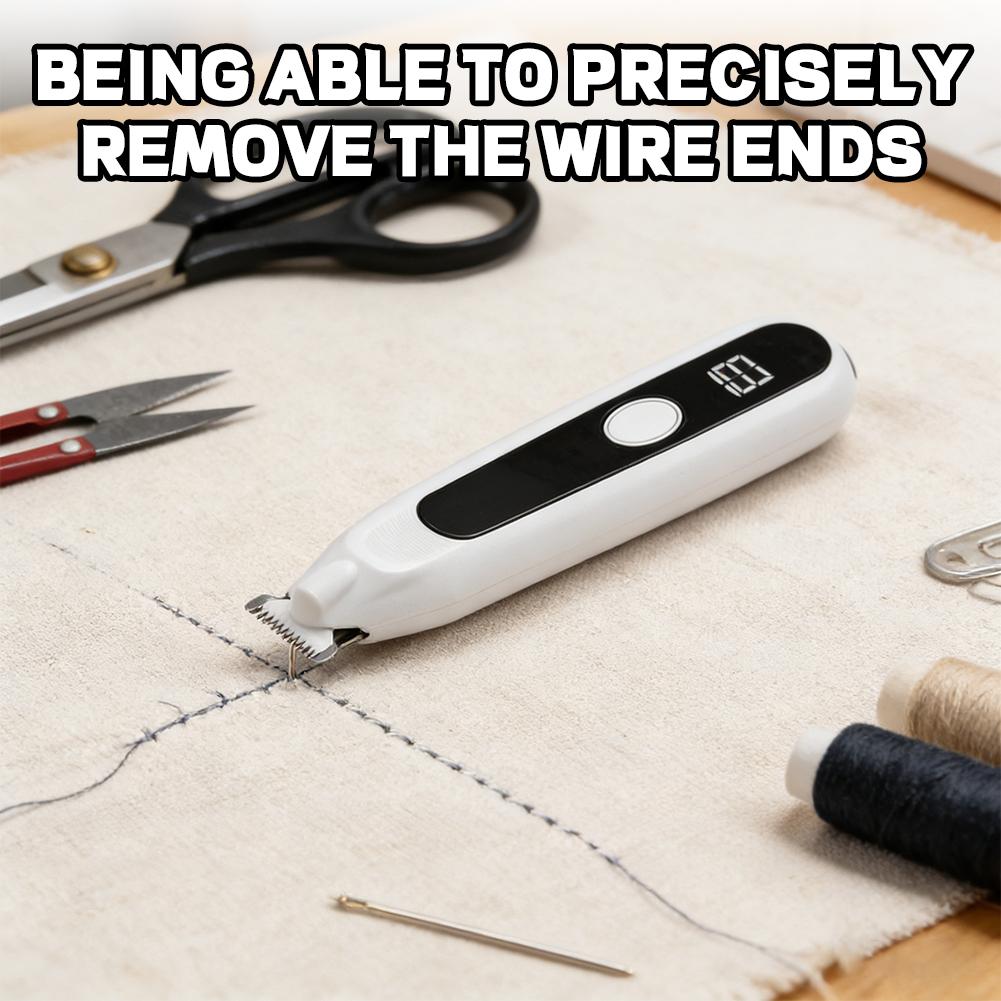 Embroidery Removal Tool - 전문가용 전기식 실 제거기, 자수 스티치