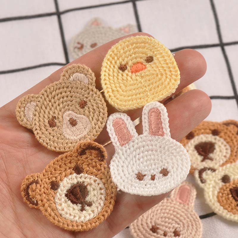 사랑스러운 곰 고양이 토끼 자수 패치, DIY 어린이  - Embroidery Letter M 리뷰 및 가격