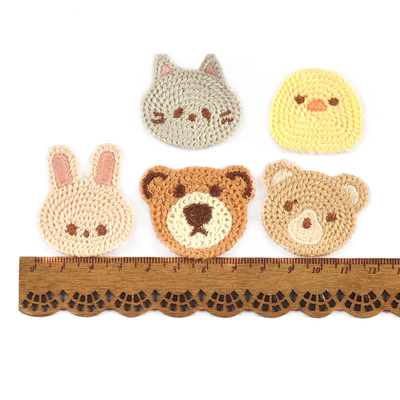 사랑스러운 곰 고양이 토끼 자수 패치, DIY 어린이  - Embroidery Letter M 리뷰 및 가격