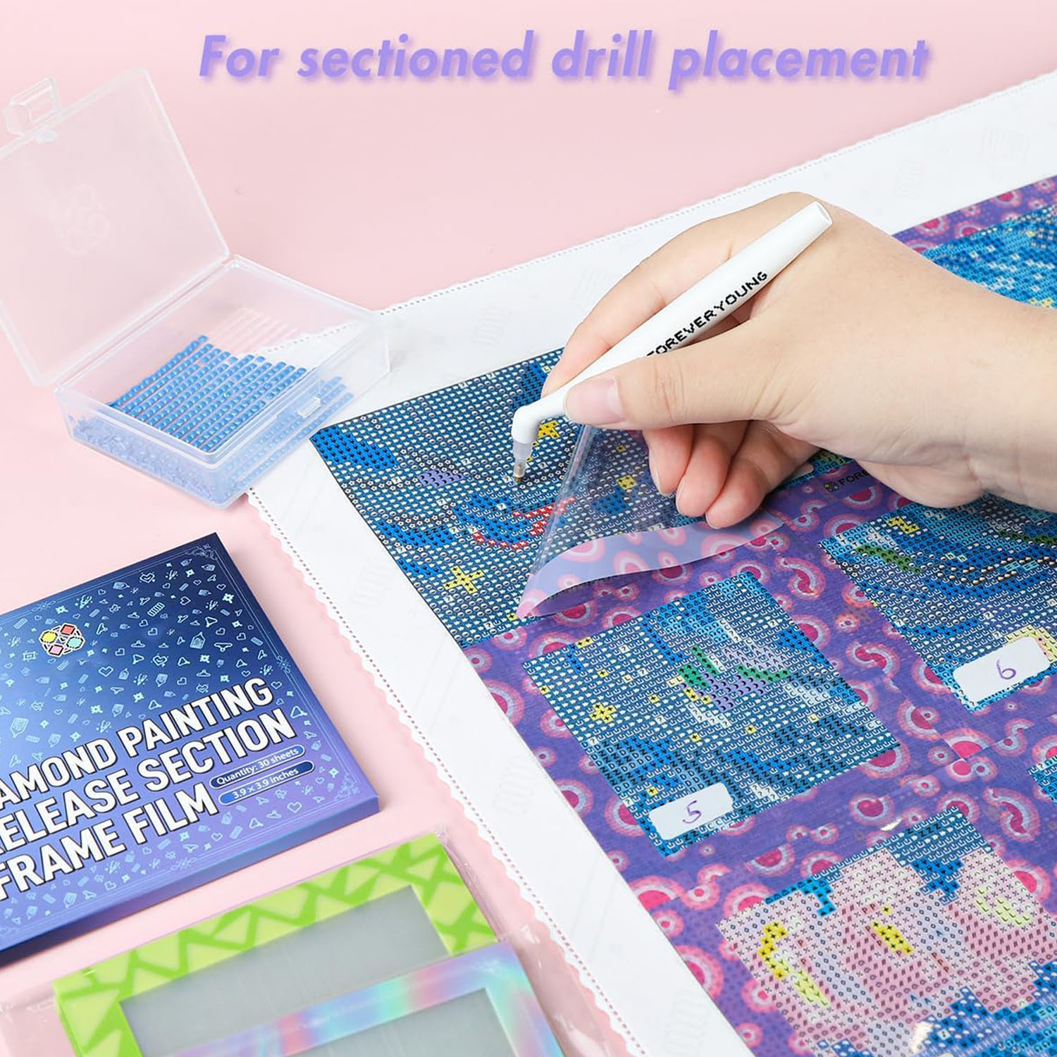 30Pcs 다이아몬드 페인팅 도구 10cm 재사용 가능 - Embroidery Kit Starter 리뷰 및 가격