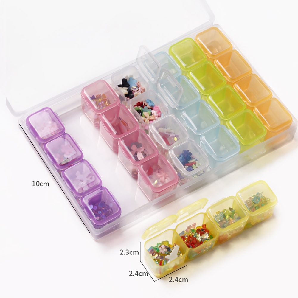 다이아몬드 페인팅 도구 키트, 보관함 포함, 28칸 라 - Embroidery Kit Starter 리뷰 및 가격