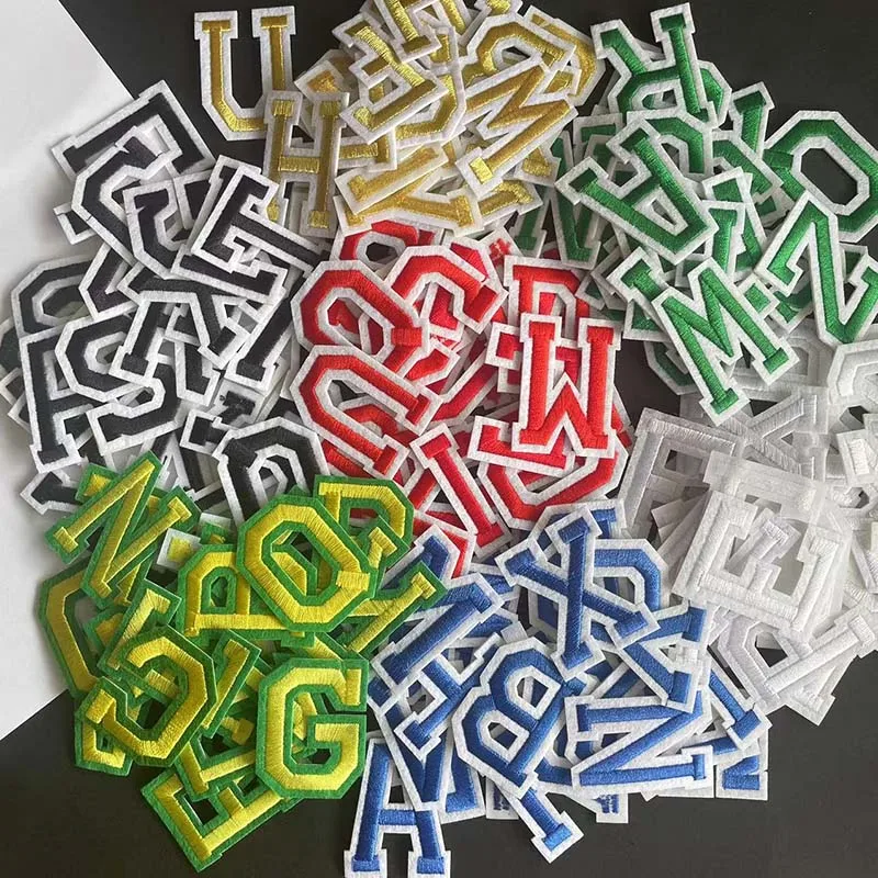 26PCS/소형 A ~ Z 컬러 알파벳 영어 문자 의류 - Embroidery Letter M 리뷰 및 가격