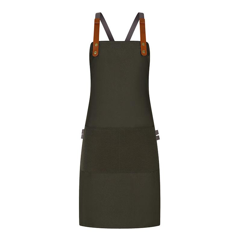 폴리에스터 면 두꺼운 캔버스 앞치마, 로고 자수 인쇄, - Embroidery Apron 리뷰 및 가격