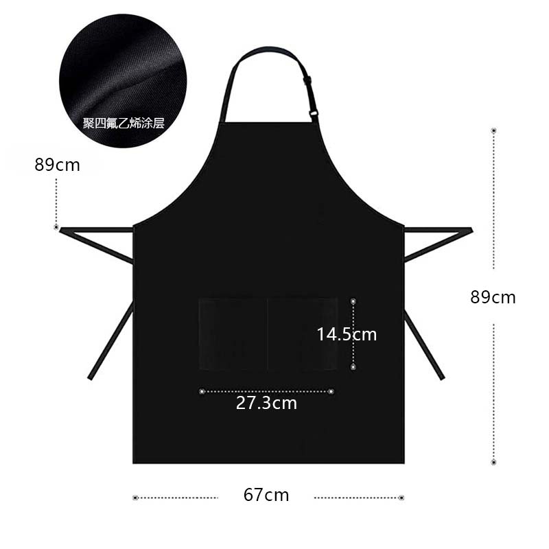대형 방수 맞춤형 인쇄 자수 로고 서명 주방 홈 요리사 - Embroidery Apron 리뷰 및 가격