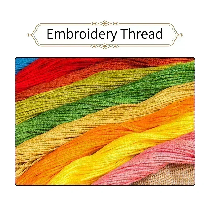 Joy Sunday 인쇄된 크로스 스티치 키트 자연의  - Embroidery Xmas Decorations 리뷰 및 가격