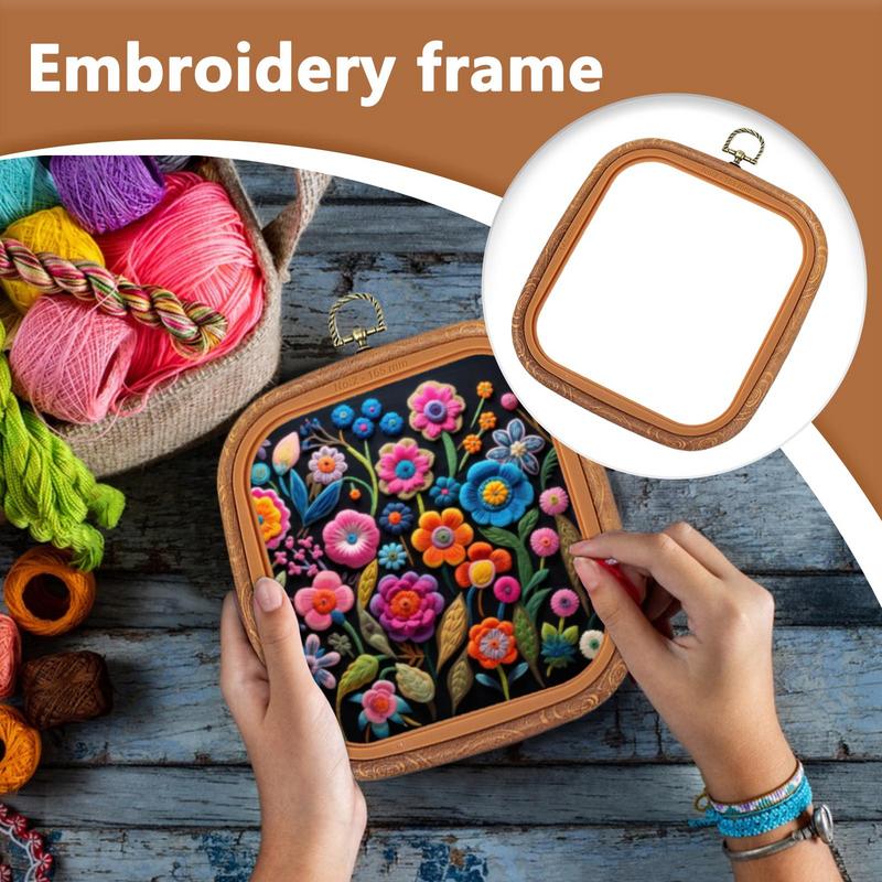 자수 후프 프레임 대형 자수 후프 사각형 자수 프레임  - Embroidery And Quilting 리뷰 및 가격