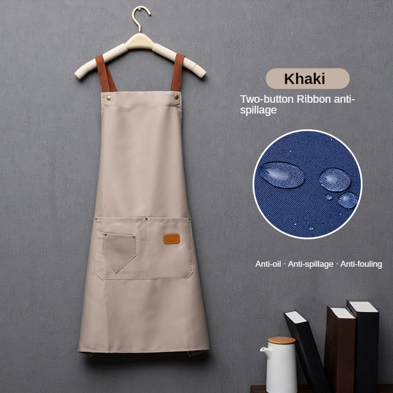 맞춤형 자수 프린트 브랜드 로고 서명 방수 주방 앞치마 - Embroidery Apron 리뷰 및 가격