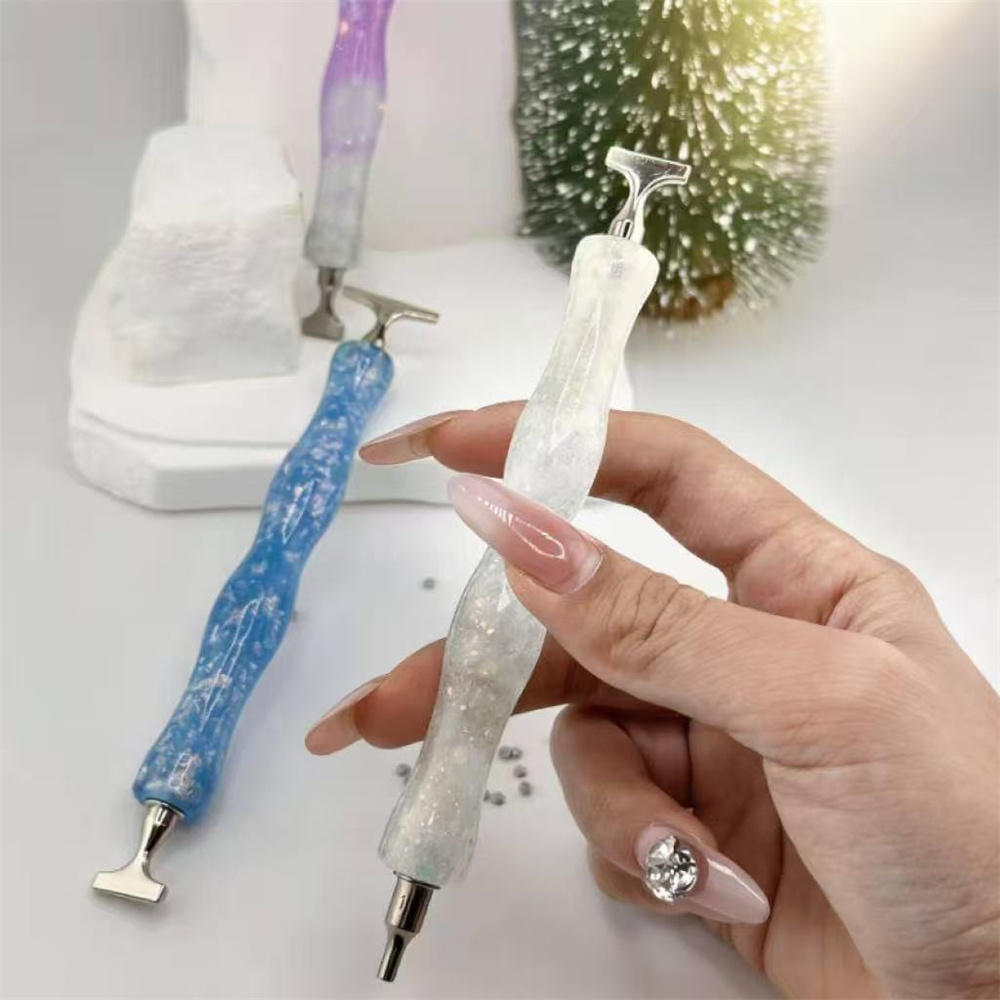 새로운 웨이브 레진 다이아몬드 페인팅 펜, 나사형 광택 - Embroidery Kit Starter 리뷰 및 가격