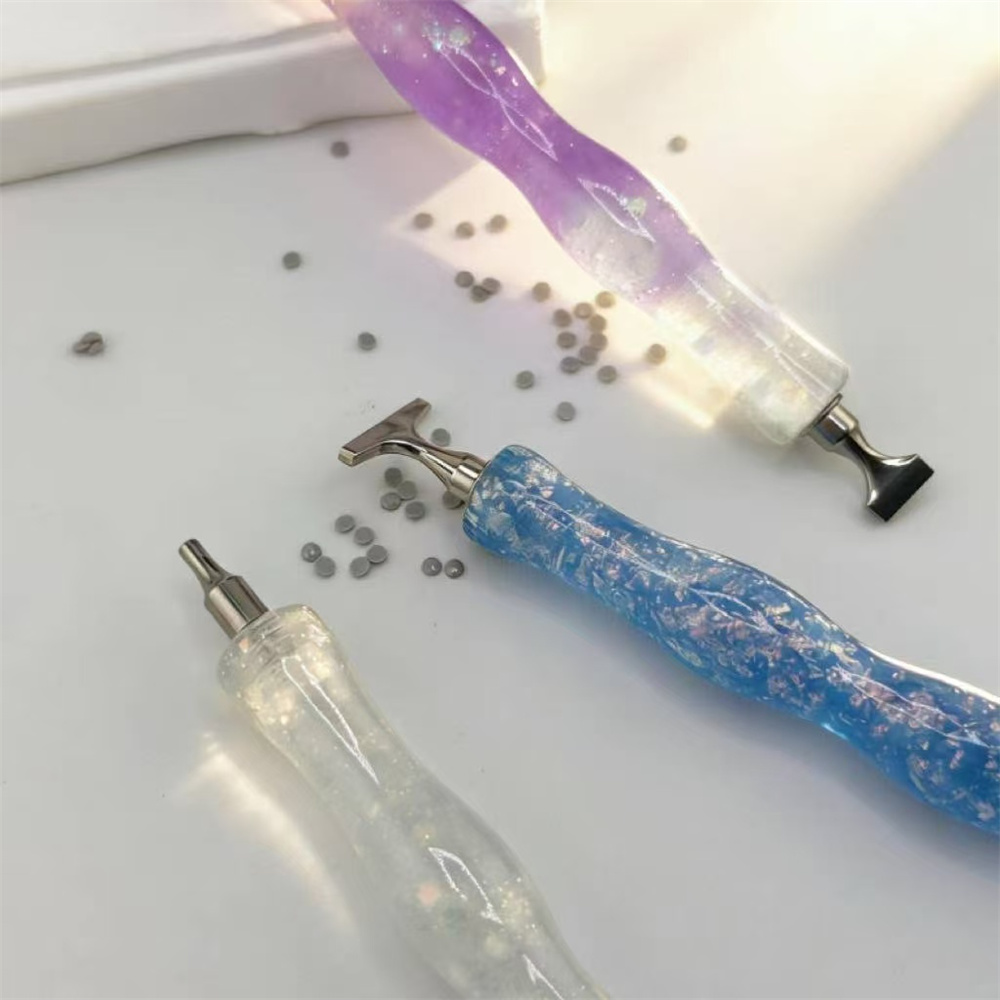 새로운 웨이브 레진 다이아몬드 페인팅 펜, 나사형 광택 - Embroidery Kit Starter 리뷰 및 가격
