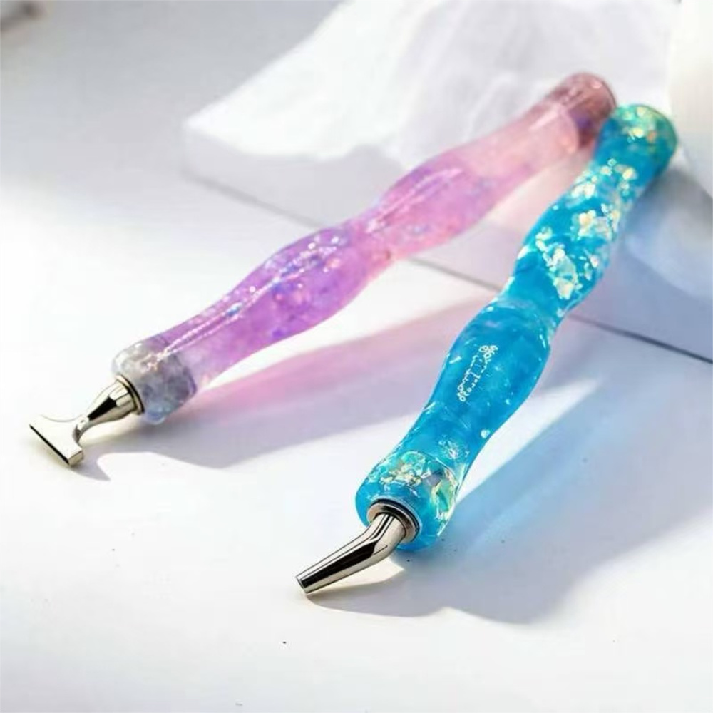 새로운 웨이브 레진 다이아몬드 페인팅 펜, 나사형 광택 - Embroidery Kit Starter 리뷰 및 가격