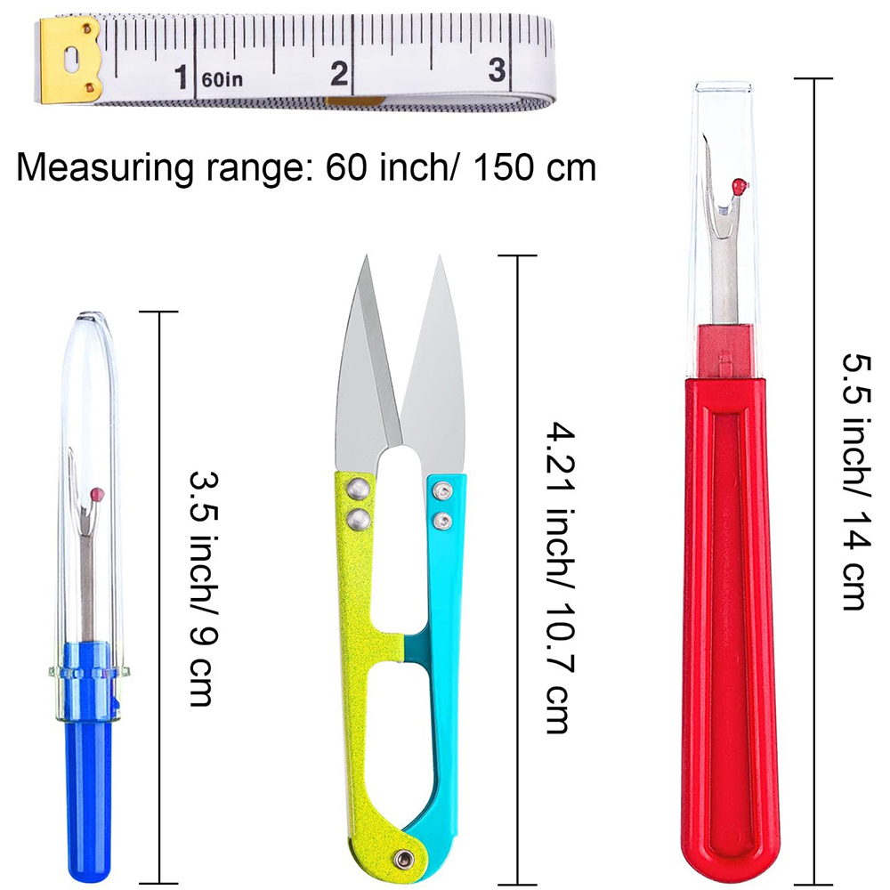 바느질 솔기 리퍼 키트 스레드 솔기 리무버 U 가위와  - Embroidery Removal Tool 리뷰 및 가격