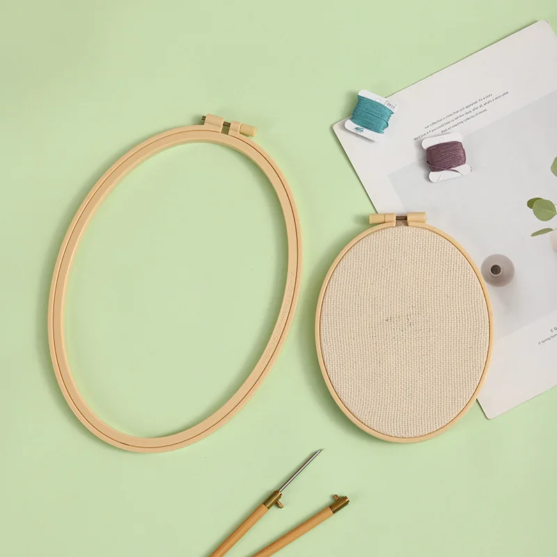 1Pcs DIY Needlecraft 크로스 스티치 후 - Embroidery Hoop Plastic 리뷰 및 가격