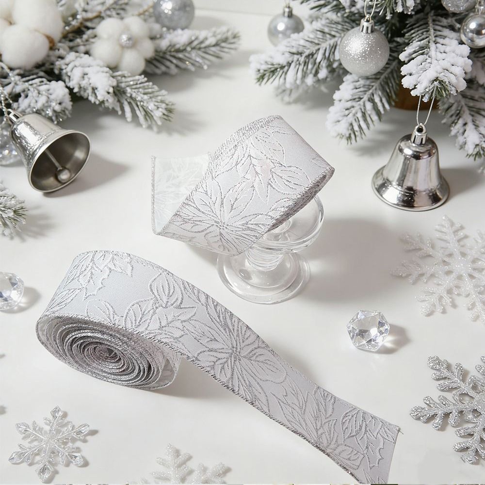 패브릭 트림 자수 레이스 리본 꽃무늬 프린트 장식용 크 - Embroidery Xmas Decorations 리뷰 및 가격