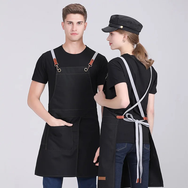 사용자 정의 자수 인쇄 로고 남성 여성 주방 요리사 베 - Embroidery Apron 리뷰 및 가격