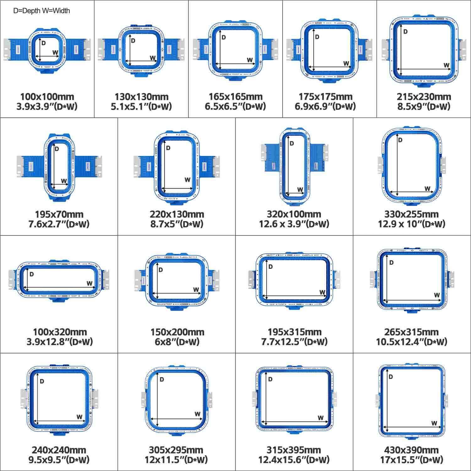 리코마 TC1501, EM1010, MT-1501 등용 - Embroidery Hoop Plastic 리뷰 및 가격