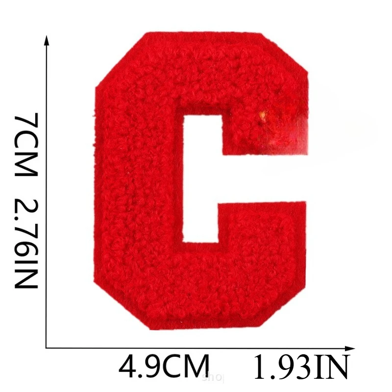 혼합 색상 26 영어 편지 자수 헝겊 스티커 7cm 색 - Embroidery Letter M 리뷰 및 가격