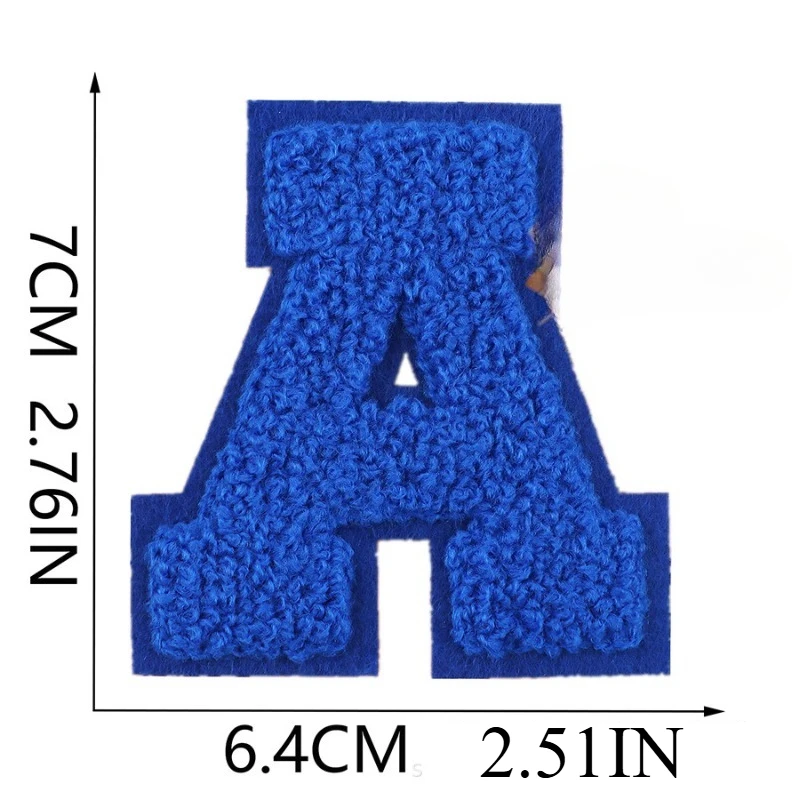 혼합 색상 26 영어 편지 자수 헝겊 스티커 7cm 색 - Embroidery Letter M 리뷰 및 가격