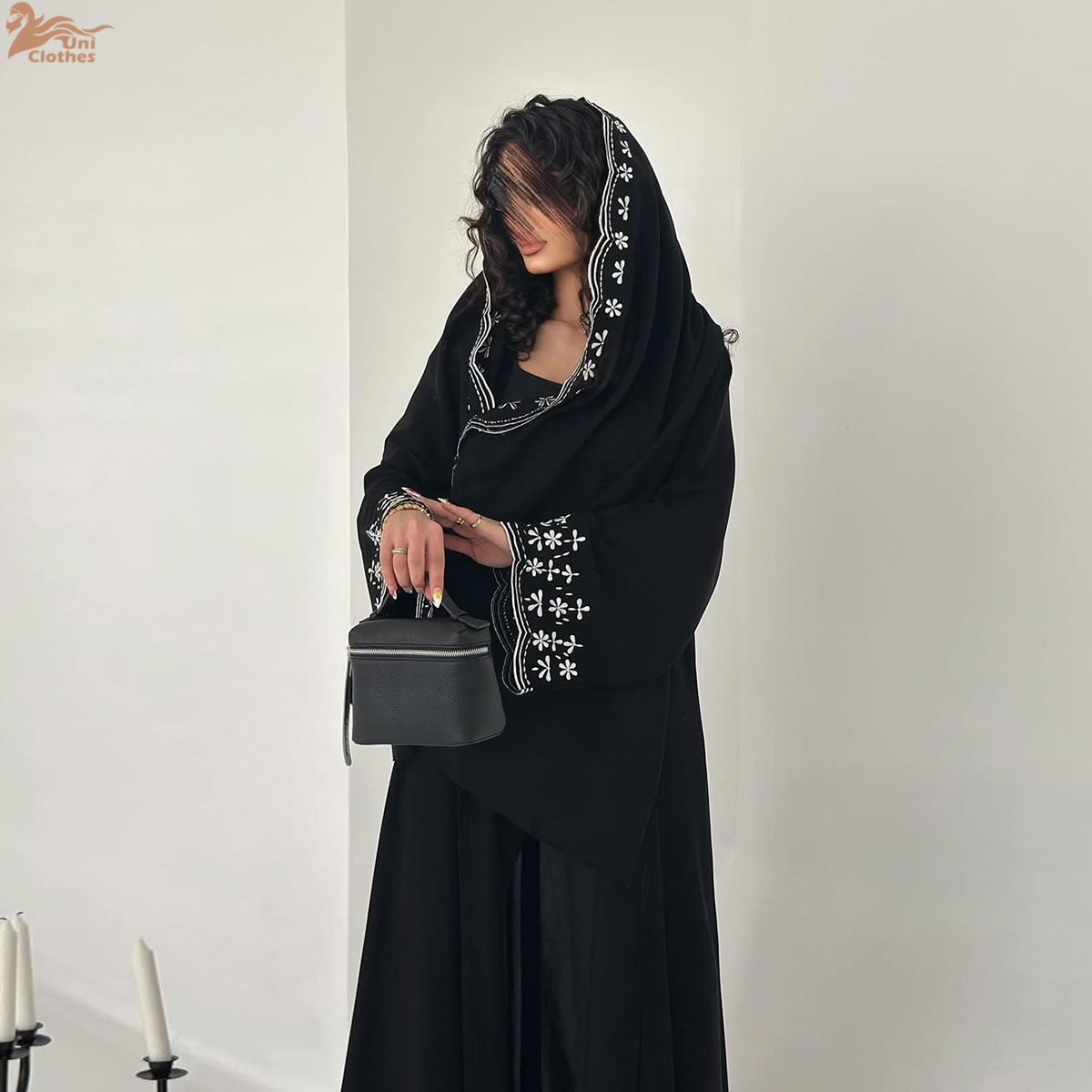 무슬림 여성을 위한 고급 자수 소매 가디건, 라마단 단 - Embroidery Hijab 리뷰 및 가격