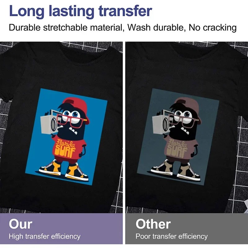 100-10Pcs A4 승화 열전달 용지 의류 티셔츠  - Transfer Paper Carbon 리뷰 및 가격