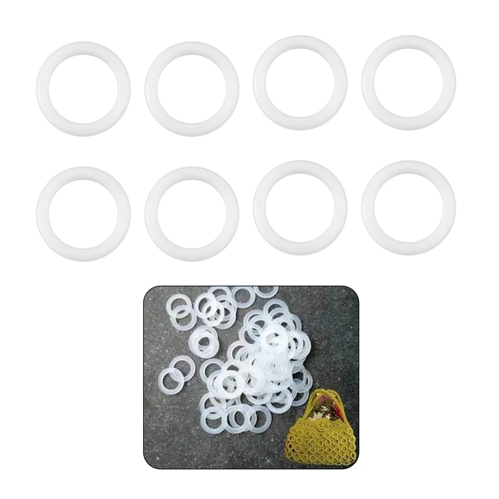5/15/20/30pcs 크로 셰 뜨개질 반지 DIY  - Embroidery Hoop Plastic 리뷰 및 가격