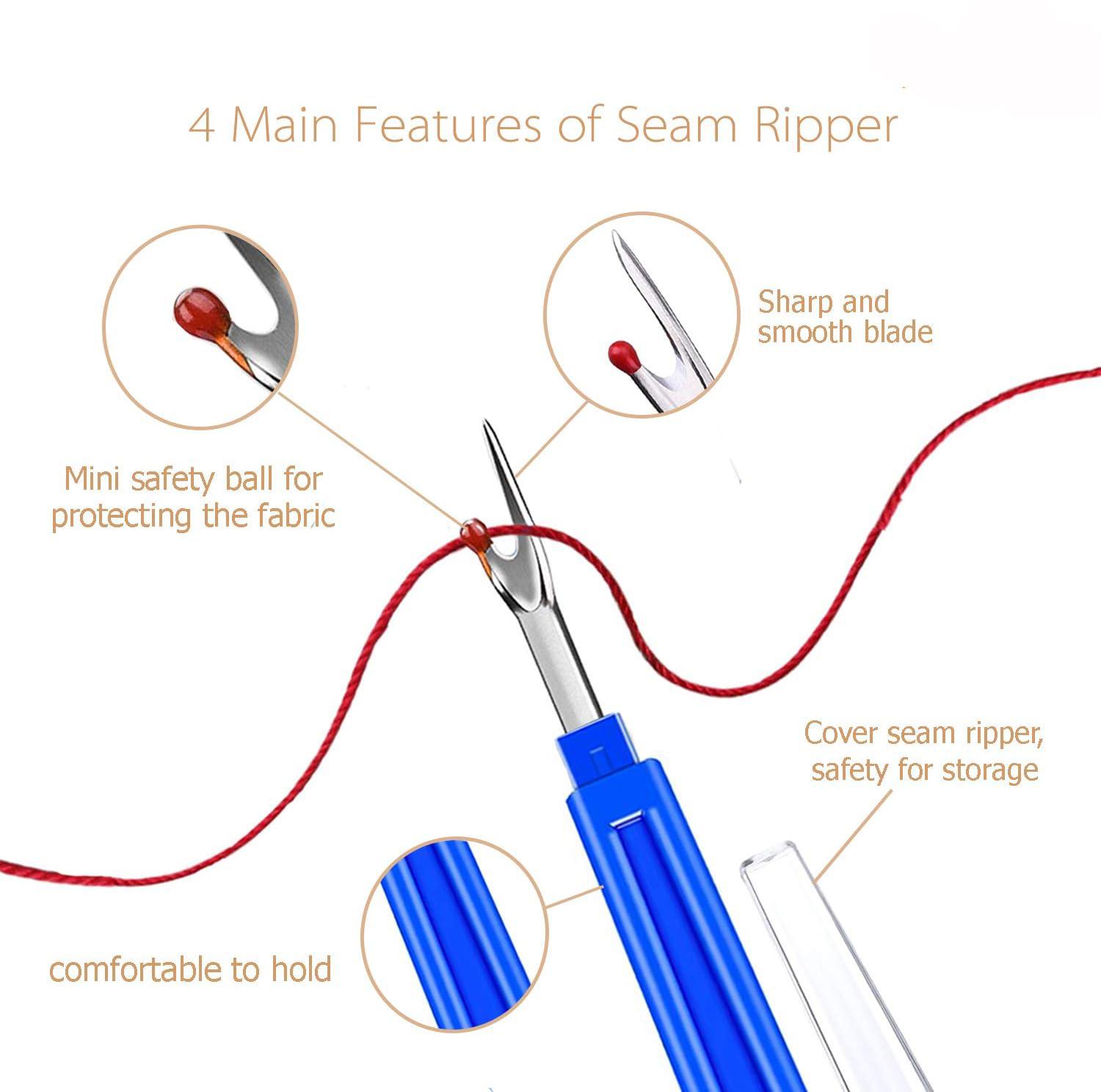 재봉용 심 리퍼 키트 재봉 스티치 실 제거기 재봉 공예 - Embroidery Removal Tool 리뷰 및 가격