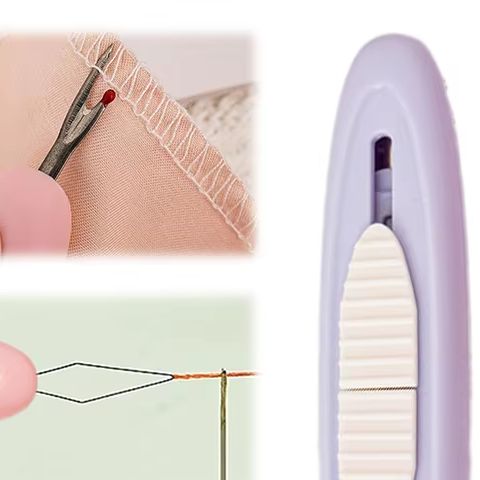 2 in 1 바늘 꿰는 도구 및 재봉틀 리퍼, 2 in - Embroidery Removal Tool 리뷰 및 가격