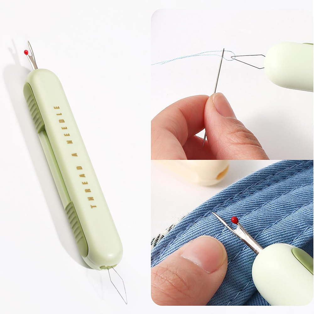 2 in 1 바늘 실꿰기 솔기 리퍼 스레딩 및 손 바느 - Embroidery Removal Tool 리뷰 및 가격