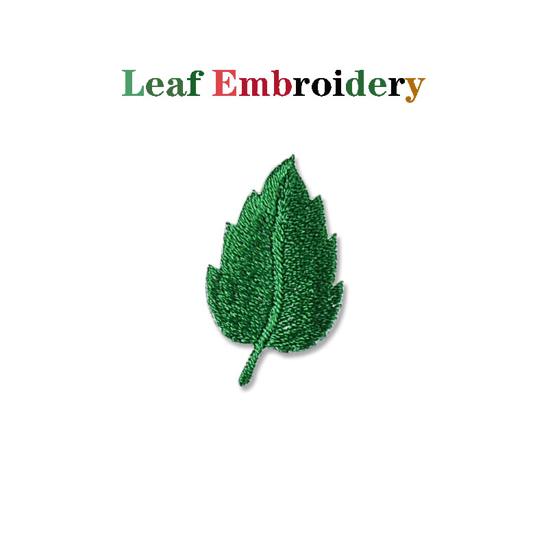 잎 자수 패치 로파 termo접착 Bordados 파라 - Embroidery Letter M 리뷰 및 가격
