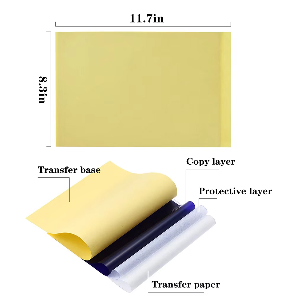 타투 전사 용지 및 타투 전사 젤 크림 키트 A4 열전 - Transfer Paper Carbon 리뷰 및 가격