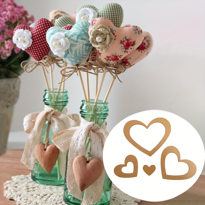 4개 아크릴 중첩형 하트 퀼팅 템플릿 세트 (DIY 가 - Embroidery And Quilting 리뷰 및 가격