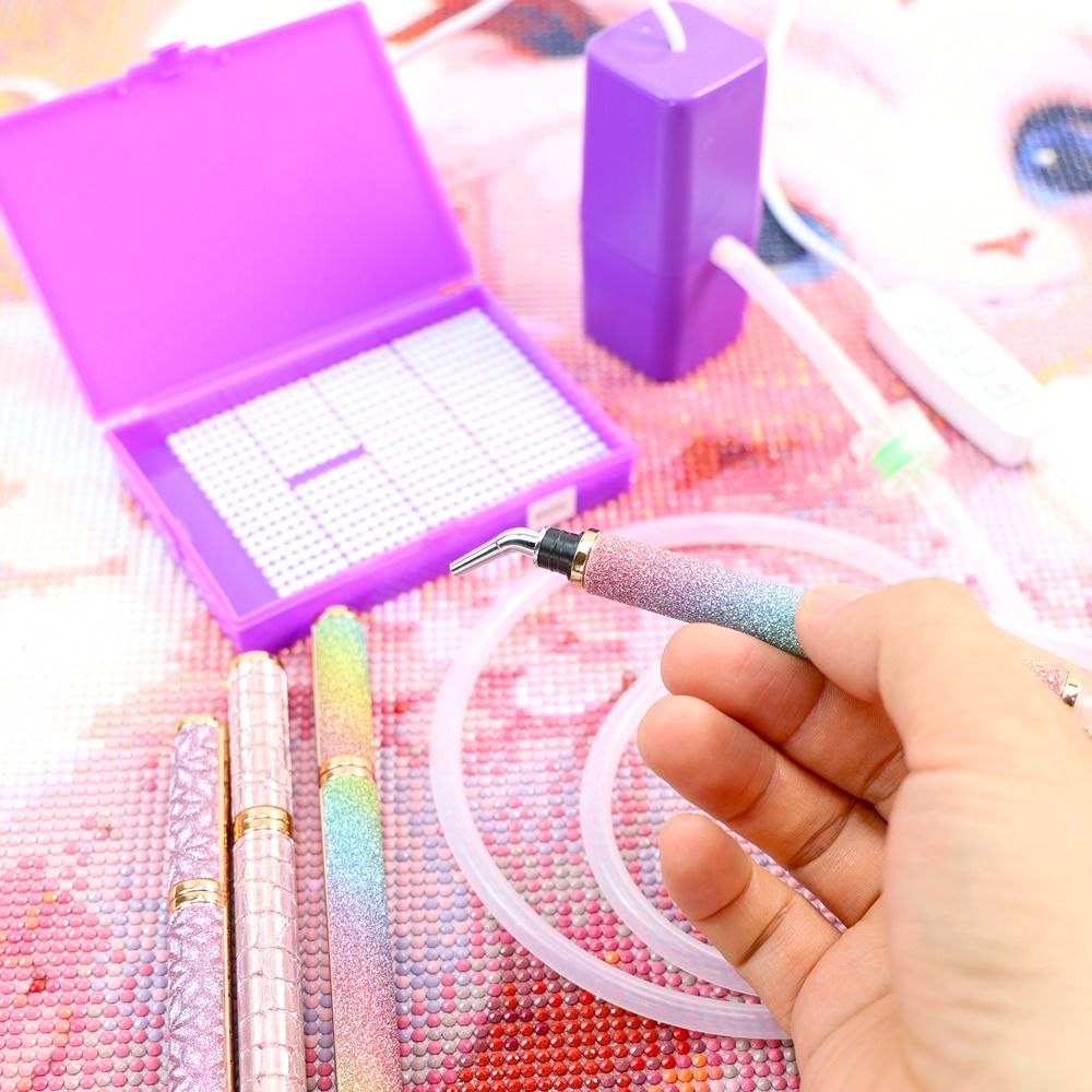 전기 진공 다이아몬드 페인팅 펜 키트 5D 다이아몬드  - Embroidery Kit Starter 리뷰 및 가격