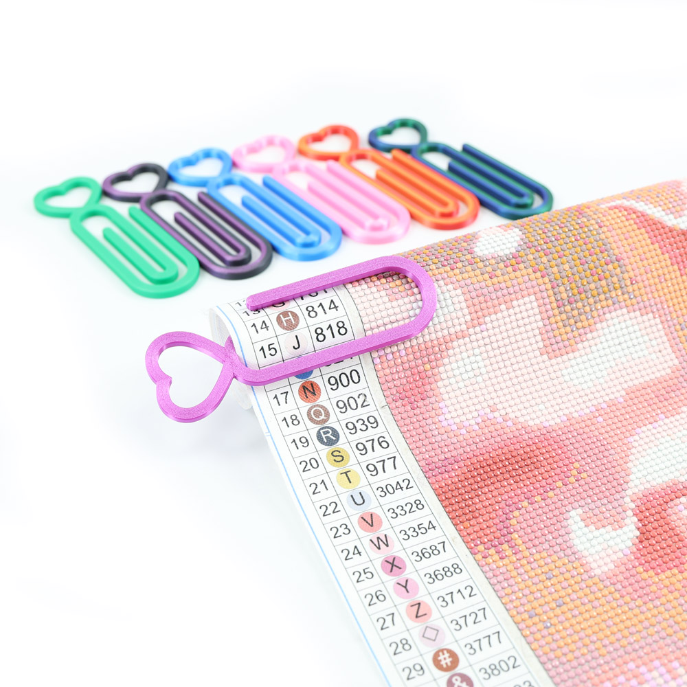 2개 다이아몬드 페인팅 캔버스 클립 세트 - 다이아몬드 - Embroidery Hoop Plastic 리뷰 및 가격
